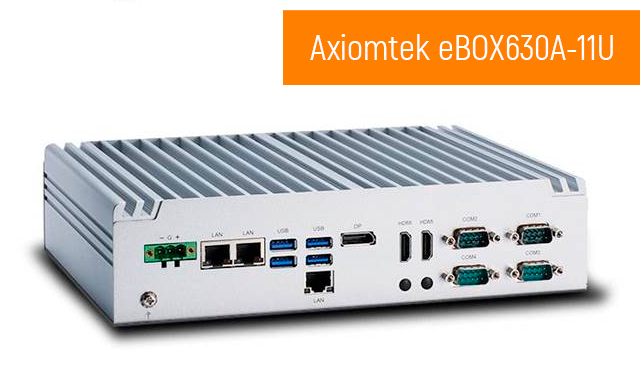 Новинки рынка АСУ ТП. Axiomtek: Компактный компьютер с мощной начинкой eBOX630A-11U
