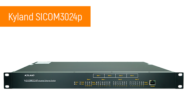 Новинки рынка АСУ ТП. Kyland: Управляемые промышленные коммутаторы SICOM3024p для интеллектуальных подстанций с поддержкой МЭК 61850