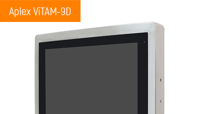 Новинки рынка АСУ ТП. Aplex: Защищенный панельный ПК ViTAM-9D из нержавеющей стали с IP69K и процессором Intel Core 12-13 поколения  Обработанный текст