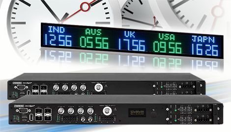 Новости АВЕОН: Новое в ассортименте: системы точного времени