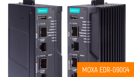 Новинки рынка АСУ ТП. MOXA: Защищенные маршрутизаторы EDR-G9004 с функциями VPN, маршрутизации и межсетевого экрана (FireWall)
