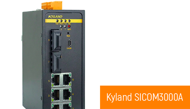 Новинки рынка АСУ ТП. Kyland: Управляемые коммутаторы SICOM3000A уровня L2 с креплением на din-рейку