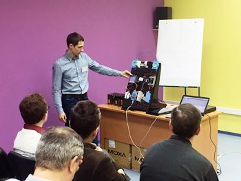 Пермь. Демонстрация стенда с системами сбора данных ICP DAS