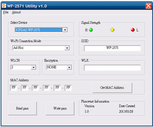 ICP DAS: Новый мост «Ethernet – Wi-Fi» WF-2571