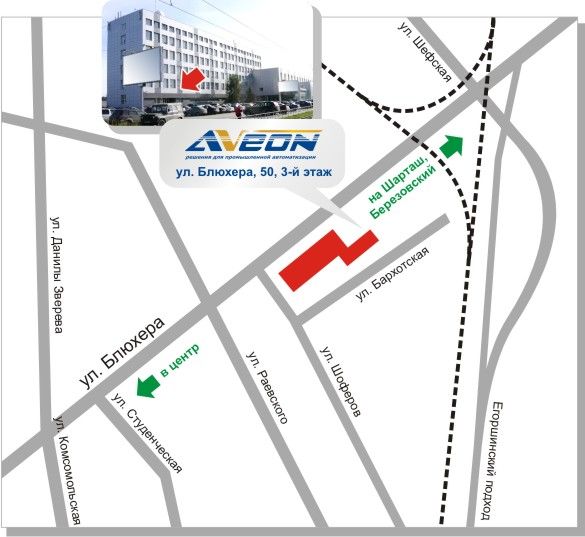 Схема проезда