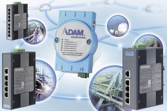 Ethernet-коммутаторы Advantech. 