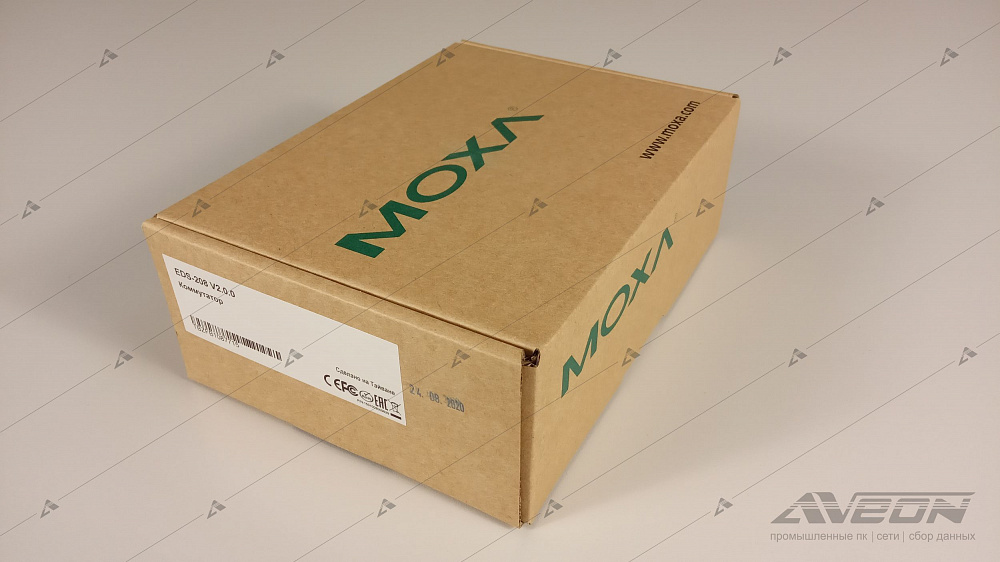 Фотообзор 8-портового неуправляемого коммутатора MOXA EDS-208 от АВЕОН