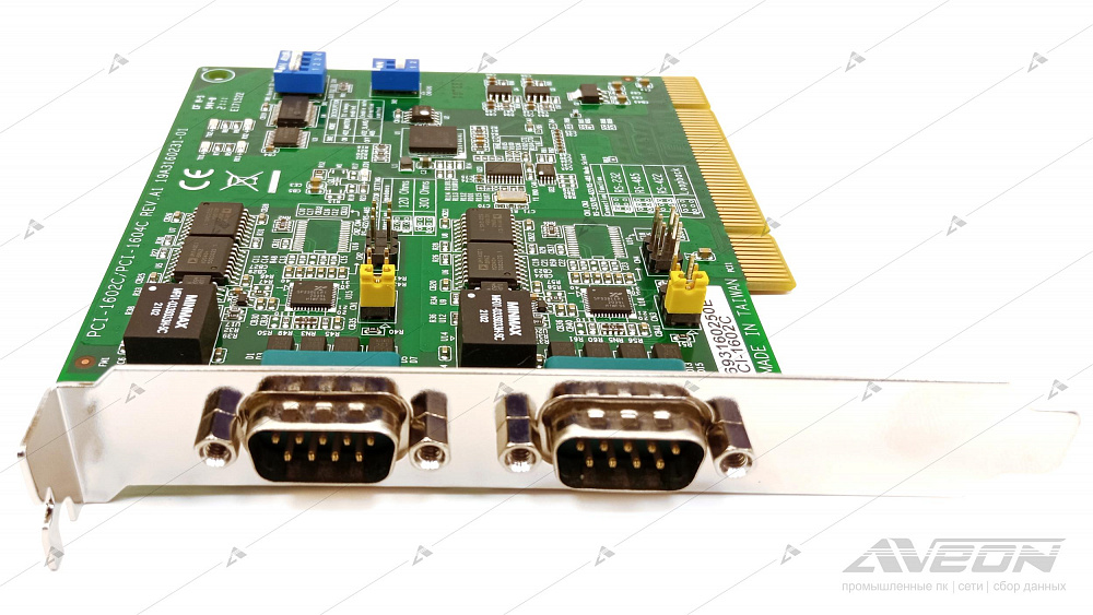 Фотообзор коммуникационной платы Advantech PCI-1602C-AE от АВЕОН