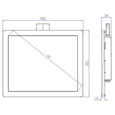 NODKA PANEWP1901T-R1-J1900-8G-SSD256G-AKIT в АВЕОН