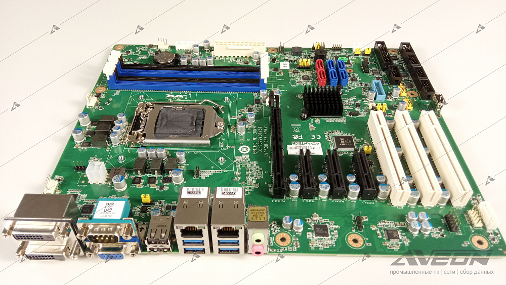 Фотообзор процессорной платы Advantech AIMB-785G2-00A1E от АВЕОН
