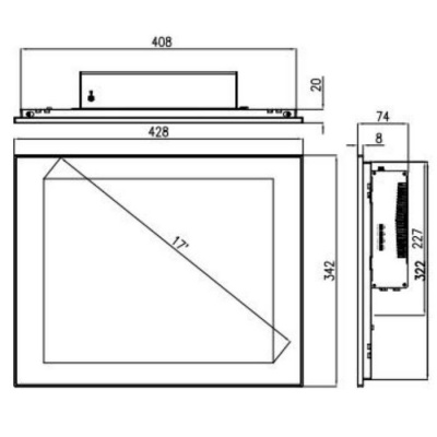 NODKA TPC6000-C174-LP-8500T-8G-SSD256G в АВЕОН