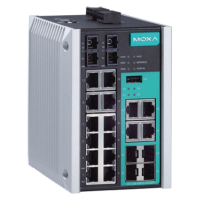 MOXA EDS-518E-MM-SC-4GTXSFP-T в АВЕОН