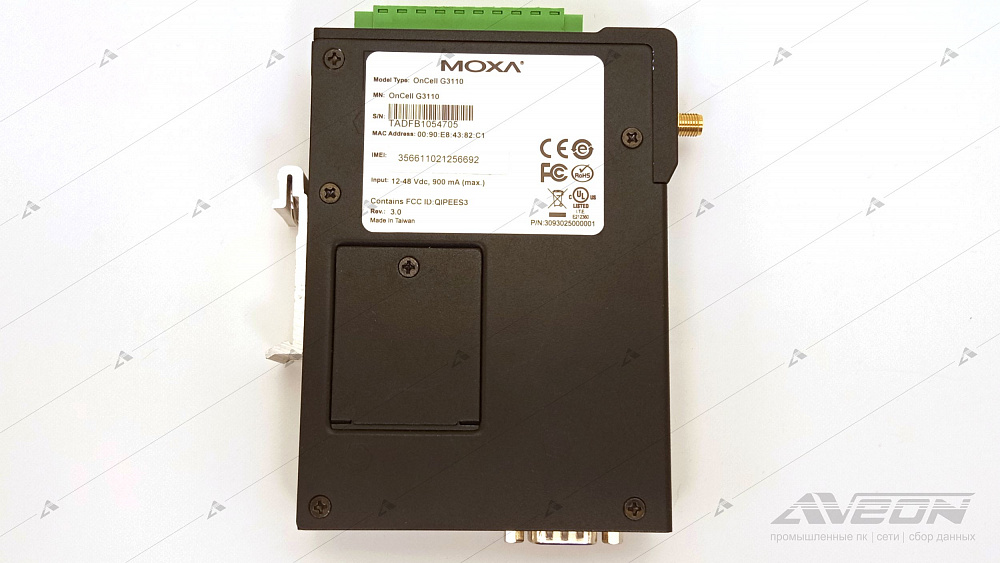 Фотообзор промышленного IP-модема c поддержкой RS и VPN MOXA OnCell G3110 от АВЕОН