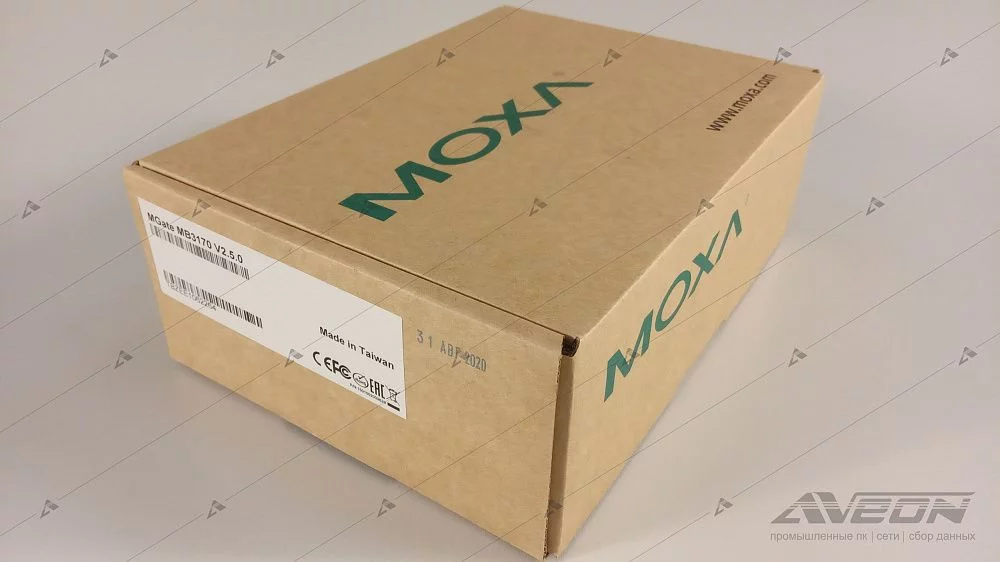 Фотообзор преобразователя Modbus MOXA MGate MB3170