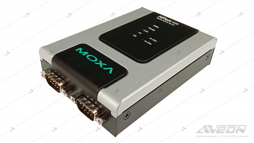 Фотообзор преобразователя Ethernet c криптозащитой MOXA NPort 6250 от АВЕОН