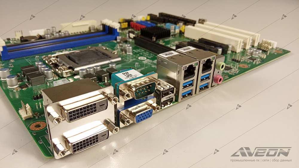 Фотообзор процессорной платы Advantech AIMB-785G2-00A1E от АВЕОН