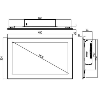 NODKA TPC6000-C1854-LP-8500T-8G-SSD256G в АВЕОН