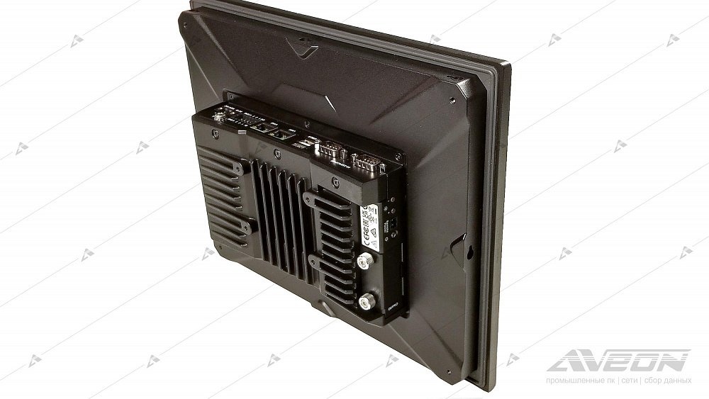 Фотообзор безвентиляторного панельного компьютера MOXA MPC-2120-E4-T-W7E от АВЕОН