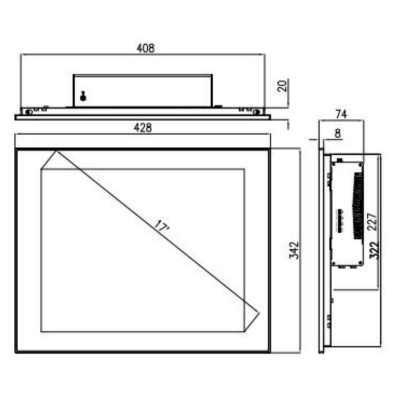 NODKA TPC6000-D174-LP-8500T-8G-SSD256G в АВЕОН