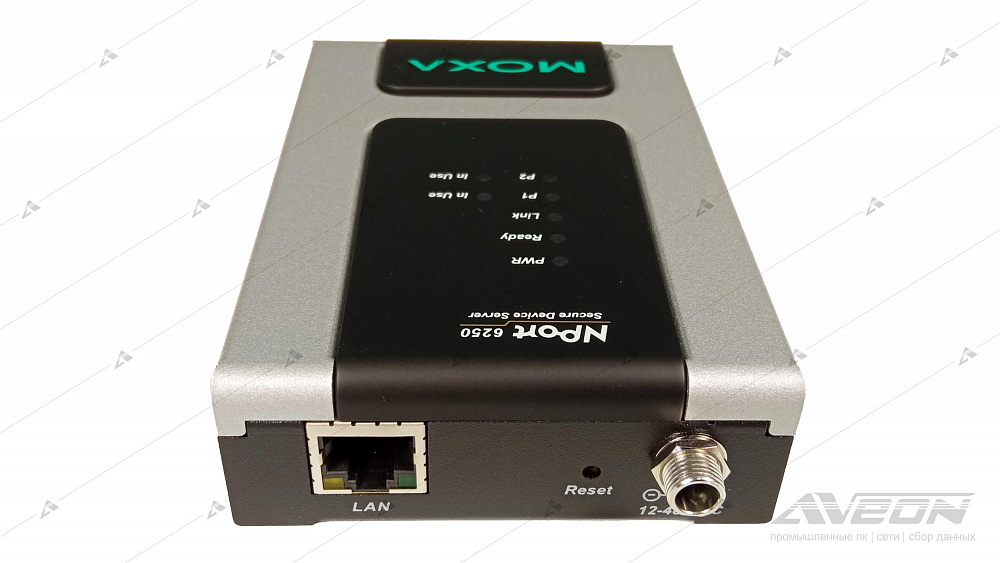 Фотообзор преобразователя Ethernet c криптозащитой MOXA NPort 6250 от АВЕОН