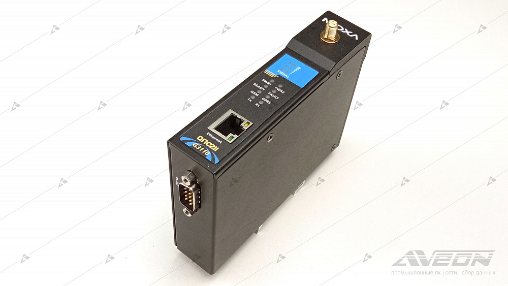 Фотообзор промышленного IP-модема c поддержкой RS и VPN MOXA OnCell G3110 от АВЕОН