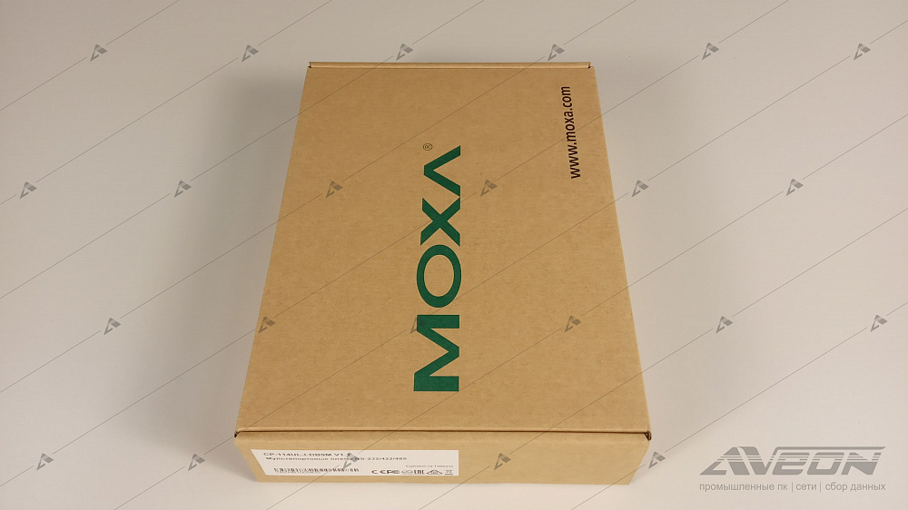 Фотообзор 4-портовой платы RS-232/422/485 MOXA CP-114UL-I-DB9M от АВЕОН