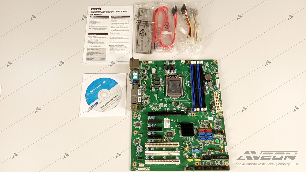 Фотообзор процессорной платы Advantech AIMB-785G2-00A1E от АВЕОН