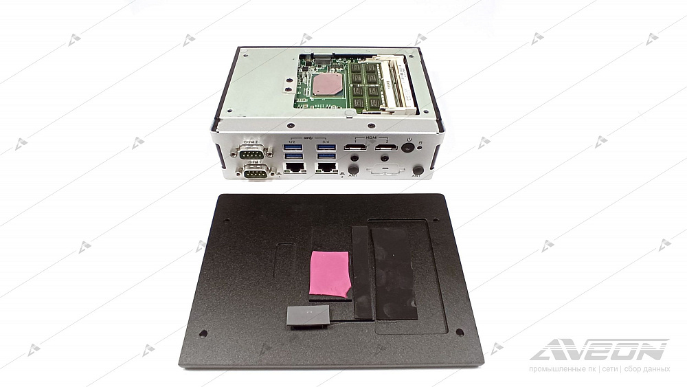 Фотообзор компактного встраиваемого ПК Advantech ARK-1220L от АВЕОН