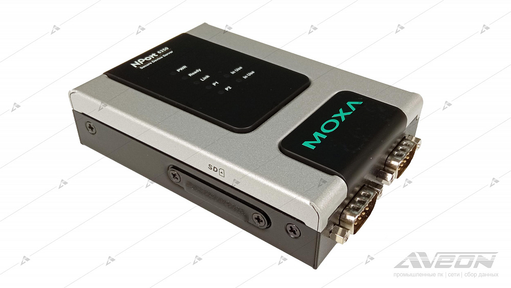 Фотообзор преобразователя Ethernet c криптозащитой MOXA NPort 6250 от АВЕОН