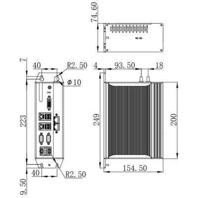 NODKA NP-6111-JH3-J1900-4G-SSD512G в АВЕОН