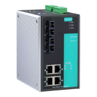 MOXA EDS-P506A-4PoE-MM-SC в АВЕОН