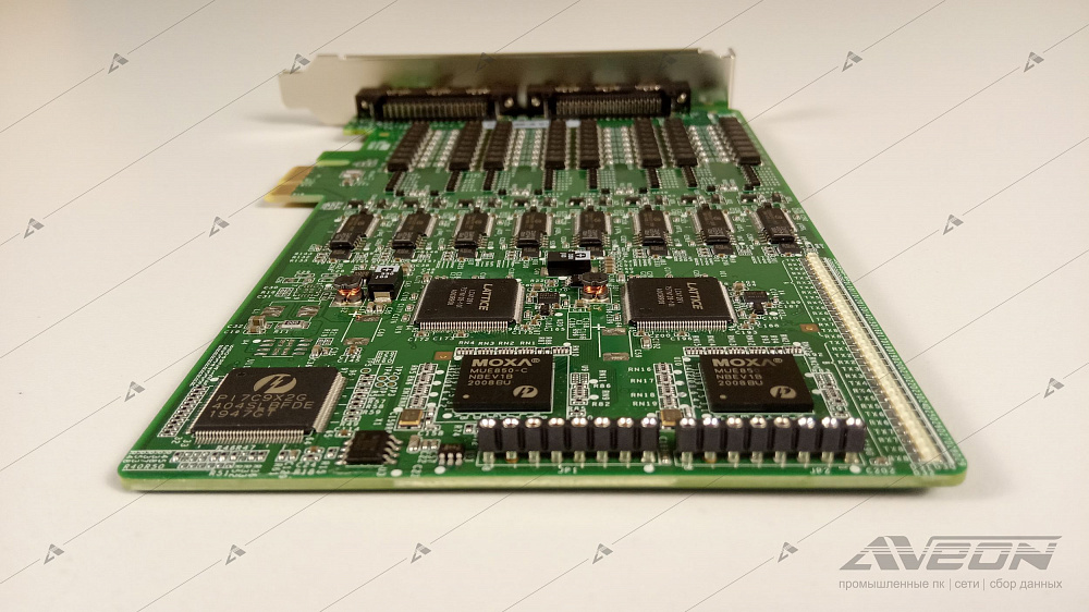 Фотообзор 16-портовой платы RS-232/422/485 MOXA CP-116E-A от АВЕОН