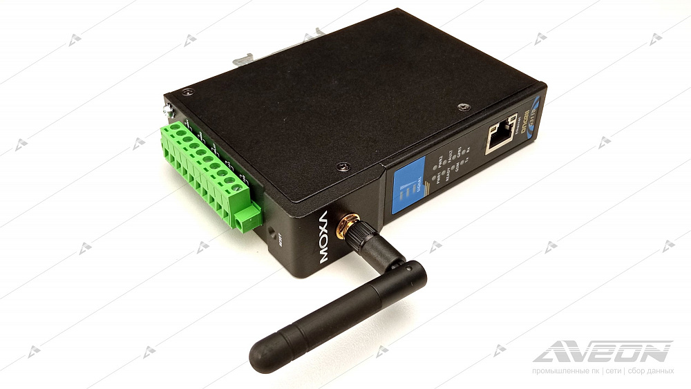 Фотообзор промышленного IP-модема c поддержкой RS и VPN MOXA OnCell G3110 от АВЕОН