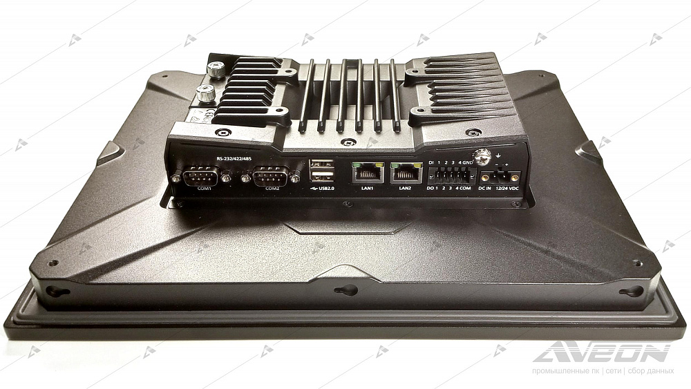 Фотообзор безвентиляторного панельного компьютера MOXA MPC-2120-E4-T-W7E от АВЕОН