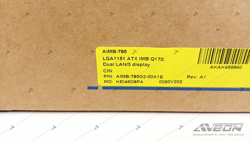 Фотообзор процессорной платы Advantech AIMB-785G2-00A1E от АВЕОН