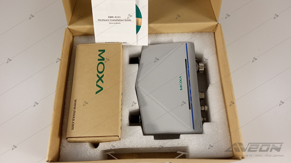 Фотообзор беспроводной точки доступа MOXA AWK-4121-EU-T от АВЕОН