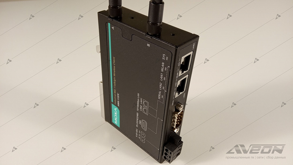 Фотообзор беспроводного сетевого клиента MOXA AWK-1137C-EU-T от АВЕОН
