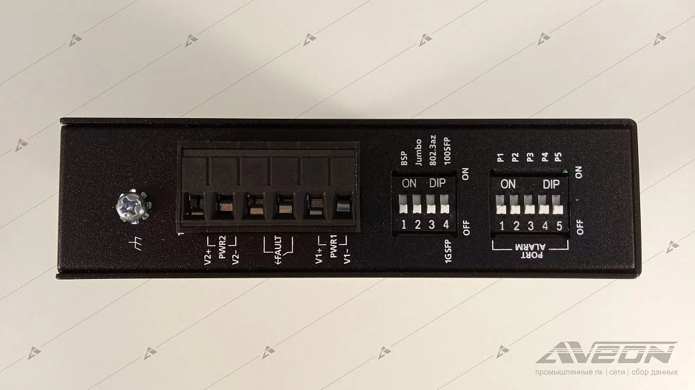 Фотообзор коммутатора Ethernet 5 портов MOXA EDS-G205-1GTXSFP-T
