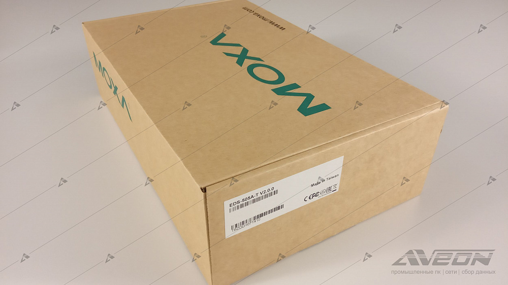 Фотообзор коммутатора Ethernet 5 портов MOXA EDS-505A-T от АВЕОН