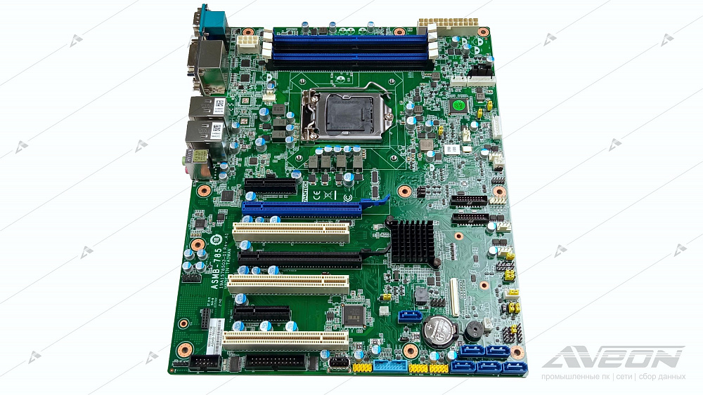 Фотообзор промышленной серверной материнской платы ATX Advantech ASMB-785G2-00A1E от АВЕОН