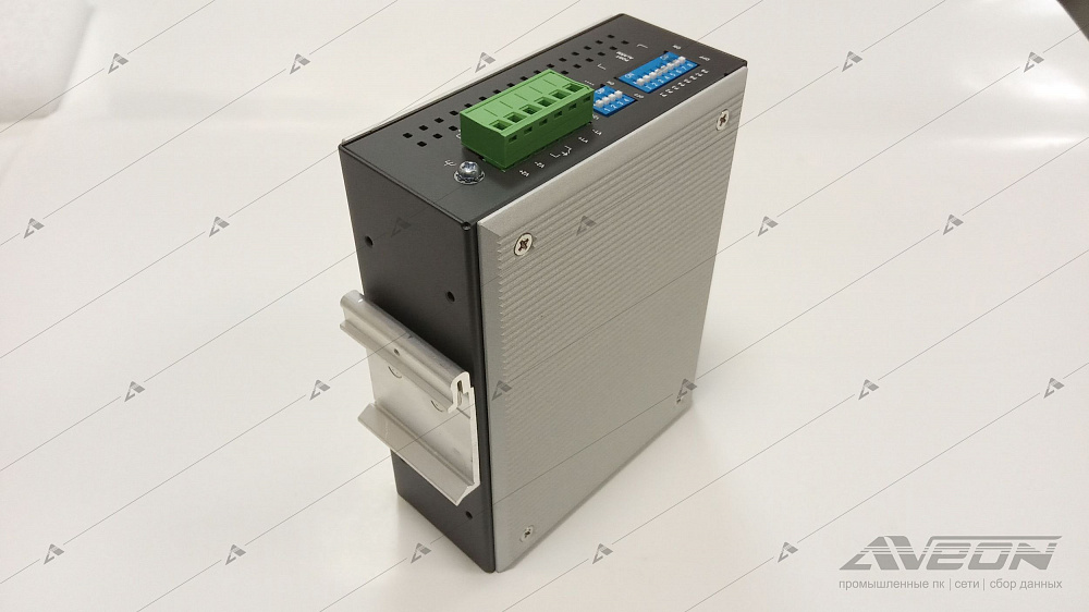 Фотообзор промышленного 8-портового неуправляемого коммутатора MOXA EDS-G308-T от АВЕОН