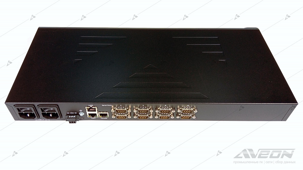 Фотообзор преобразователя Modbus MOXA MGate MB3660-8-2AC от АВЕОН